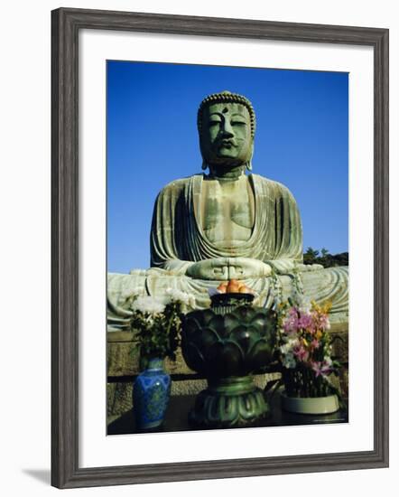 Giant Buddha in Kamakura, Japan-Adina Tovy-Framed Photographic Print