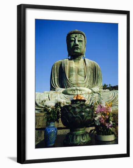 Giant Buddha in Kamakura, Japan-Adina Tovy-Framed Photographic Print