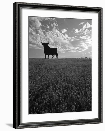 Giant Bull, Toros de Osborne, Andalucia, Spain-Gavin Hellier-Framed Photographic Print