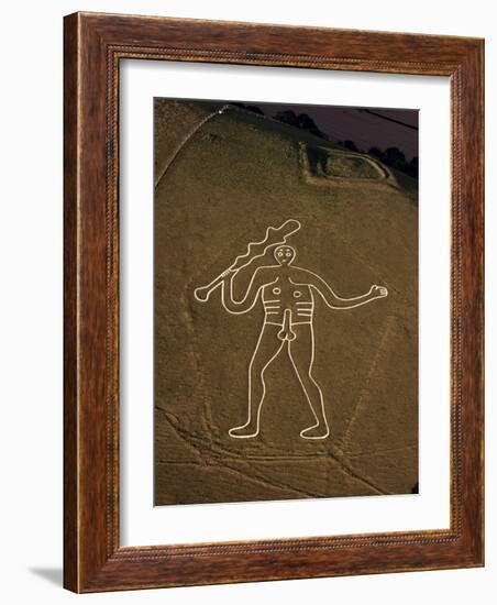 Giant, Cerne Abbas, Dorset, England, United Kingdom-Adam Woolfitt-Framed Photographic Print