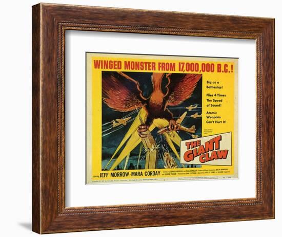 Giant Claw, 1957-null-Framed Premium Giclee Print