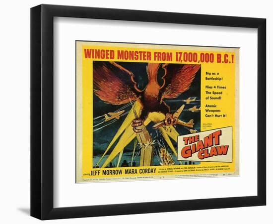 Giant Claw, 1957-null-Framed Premium Giclee Print