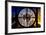 Giant Clock Window - City View at Night - New York-Philippe Hugonnard-Framed Photographic Print