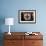 Giant Clock Window - Night View on the New Yorker Hotel with Foggy-Philippe Hugonnard-Framed Photographic Print displayed on a wall