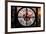 Giant Clock Window - Night View on the New Yorker Hotel with Foggy-Philippe Hugonnard-Framed Photographic Print