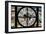 Giant Clock Window - View of Brooklyn-Philippe Hugonnard-Framed Photographic Print