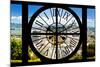 Giant Clock Window - View of the San Francisco City-Philippe Hugonnard-Mounted Photographic Print