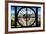 Giant Clock Window - View of the San Francisco City-Philippe Hugonnard-Framed Photographic Print