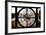 Giant Clock Window - View on Chelsea Market - Meatpacking District-Philippe Hugonnard-Framed Photographic Print