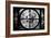 Giant Clock Window - View on the Brooklyn Bridge - Manhattan II-Philippe Hugonnard-Framed Photographic Print