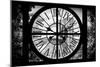 Giant Clock Window - View on the Brooklyn Bridge - Manhattan II-Philippe Hugonnard-Mounted Photographic Print