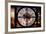 Giant Clock Window - View on the City of London by Night III-Philippe Hugonnard-Framed Photographic Print