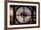 Giant Clock Window - View on the City of London by Night III-Philippe Hugonnard-Framed Photographic Print