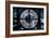 Giant Clock Window - View on the New York City - Blue Night-Philippe Hugonnard-Framed Photographic Print