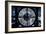 Giant Clock Window - View on the New York City - Blue Night-Philippe Hugonnard-Framed Photographic Print