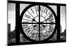 Giant Clock Window - View on the One World Trade Center-Philippe Hugonnard-Mounted Photographic Print