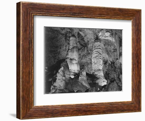 Giant Domes Carlsbad Caverns National Park New Mexico 1933-1942-Ansel Adams-Framed Art Print