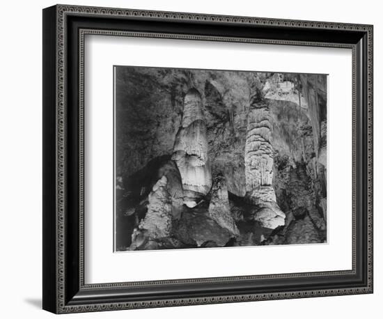 Giant Domes Carlsbad Caverns National Park New Mexico 1933-1942-Ansel Adams-Framed Art Print