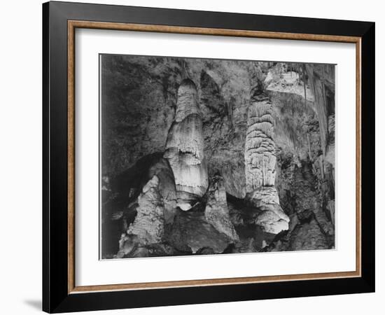 Giant Domes Carlsbad Caverns National Park New Mexico 1933-1942-Ansel Adams-Framed Art Print