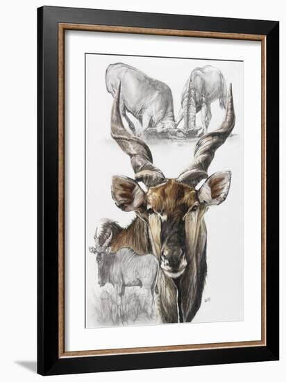 Giant Eland-Barbara Keith-Framed Giclee Print