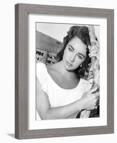 Giant, Elizabeth Taylor, 1956-null-Framed Photo