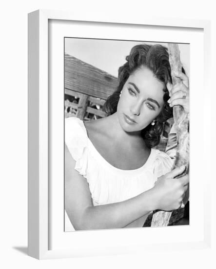 Giant, Elizabeth Taylor, 1956-null-Framed Photo