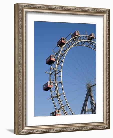 Giant Ferris Wheel, Prata Amusement Park, Vienna, Austria-Doug Pearson-Framed Photographic Print