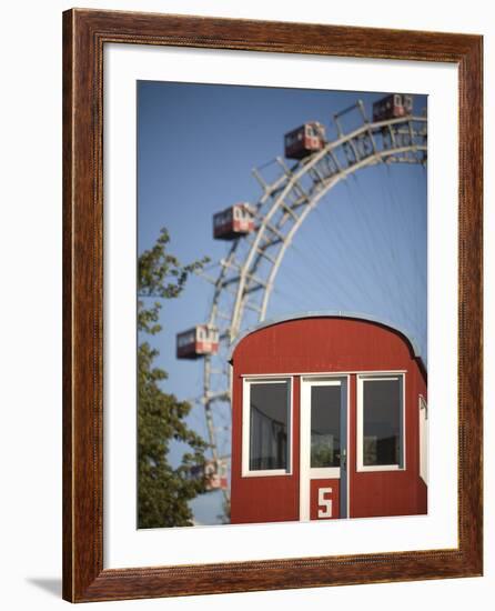 Giant Ferris Wheel, Prata Amusement Park, Vienna, Austria-Doug Pearson-Framed Photographic Print