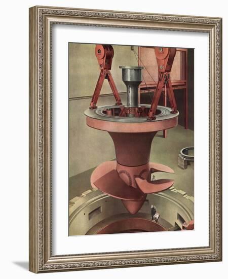 Giant Generator, 1935-Charles Sheeler-Framed Giclee Print