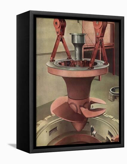 Giant Generator, 1935-Charles Sheeler-Framed Premier Image Canvas