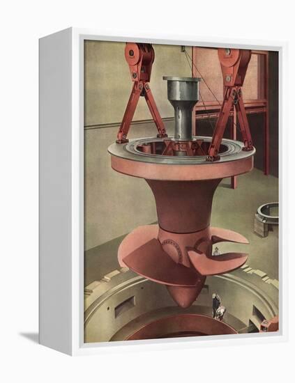 Giant Generator, 1935-Charles Sheeler-Framed Premier Image Canvas