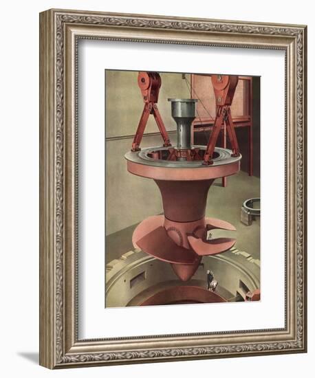 Giant Generator, 1935-Charles Sheeler-Framed Giclee Print