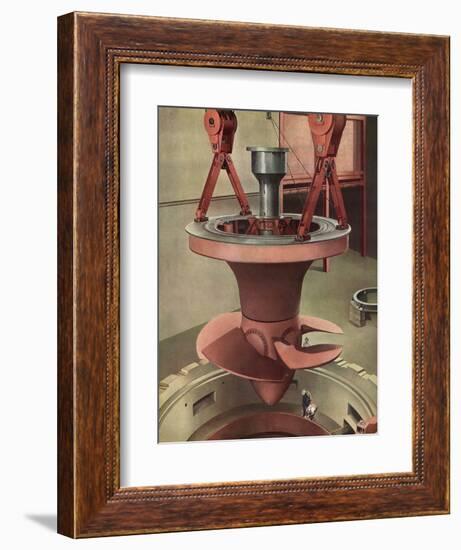 Giant Generator, 1935-Charles Sheeler-Framed Giclee Print