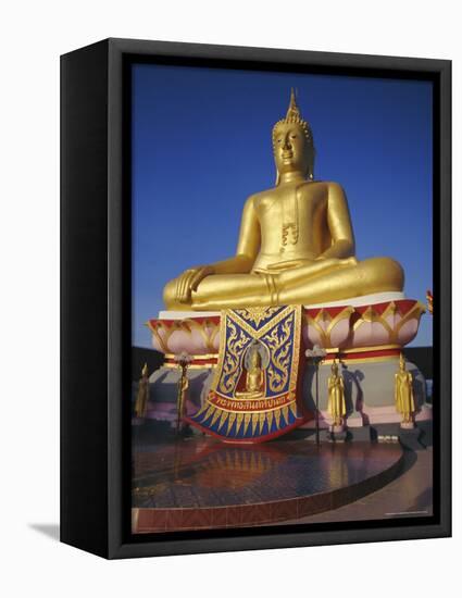 Giant Golden Buddha, Koh Samui, Thailand, Asia-Dominic Webster-Framed Premier Image Canvas