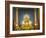 Giant Golden Statue of the Buddha, Wat Benchamabophit (Marble Temple), Bangkok, Thailand-Angelo Cavalli-Framed Photographic Print