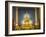 Giant Golden Statue of the Buddha, Wat Benchamabophit (Marble Temple), Bangkok, Thailand-Angelo Cavalli-Framed Photographic Print