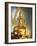 Giant Golden Statue of the Buddha, Wat Benchamabophit (Marble Temple), Bangkok, Thailand-Angelo Cavalli-Framed Photographic Print