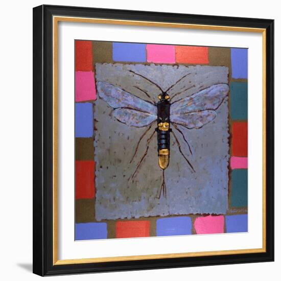 Giant Horntail, 1996-Peter Wilson-Framed Giclee Print