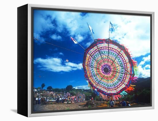 Giant Kite Festival, All Souls All Saints Day, Guatemala-null-Framed Premier Image Canvas