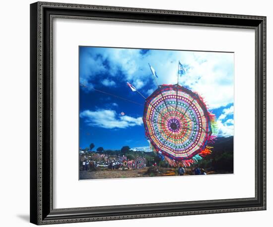 Giant Kite Festival, All Souls All Saints Day, Guatemala-null-Framed Photographic Print