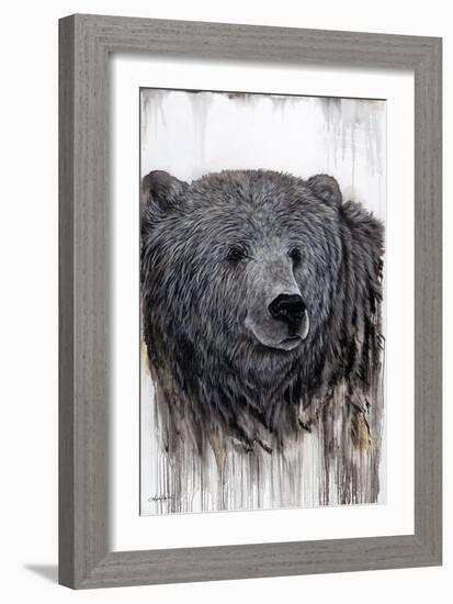 Giant Kodiak-Angela Bawden-Framed Art Print