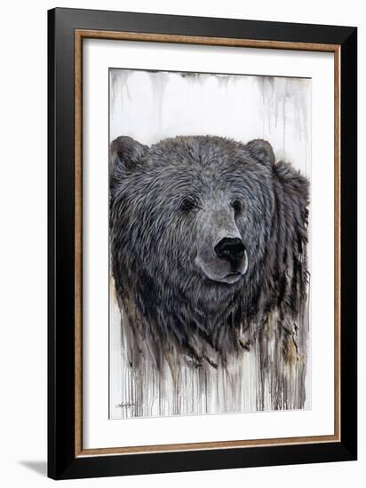 Giant Kodiak-Angela Bawden-Framed Art Print