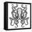 Giant Octopus - Sea Monster-IADA-Framed Stretched Canvas