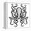 Giant Octopus - Sea Monster-IADA-Framed Stretched Canvas