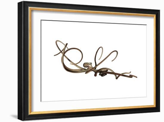 Giant Octopus-null-Framed Premium Giclee Print