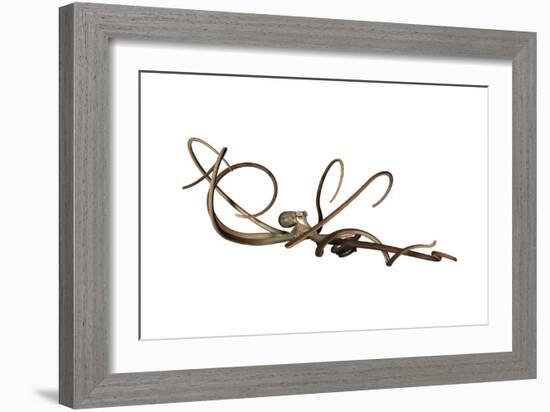 Giant Octopus-null-Framed Art Print