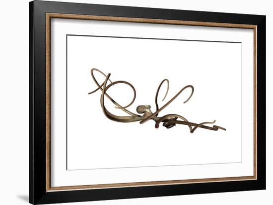 Giant Octopus-null-Framed Art Print