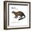 Giant Otter (Pteronura Brasiliensis), Mammals-Encyclopaedia Britannica-Framed Art Print