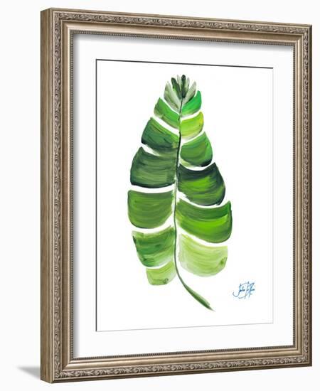 Giant Palm Leaf II-Julie DeRice-Framed Art Print