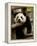 Giant Panda Baby, Wolong China Conservation and Research Center for the Giant Panda, China-Pete Oxford-Framed Premier Image Canvas